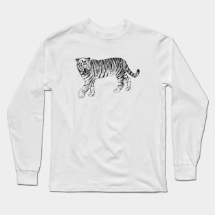 Tiger image Long Sleeve T-Shirt